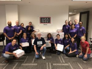 USO care package event